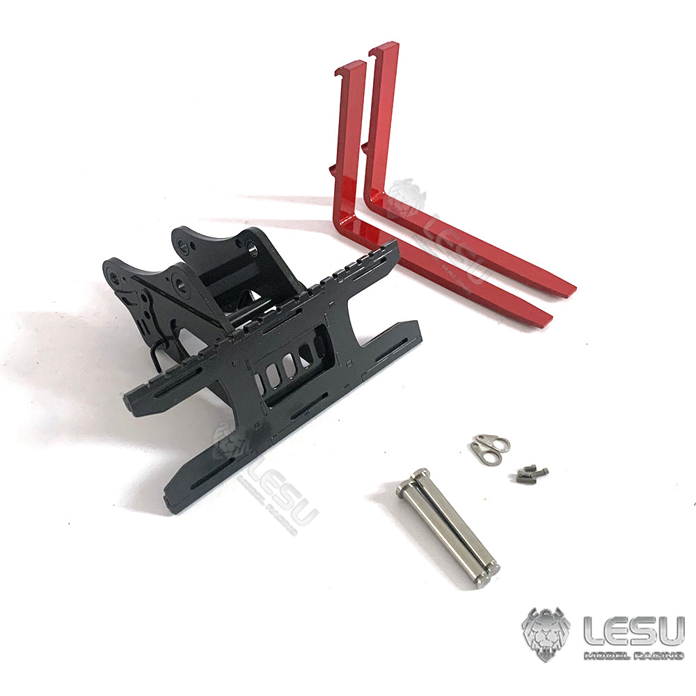 LESU 1/14 Engineering Machinery Model Excavator ET35 Modified Quick Change Fork Attachment