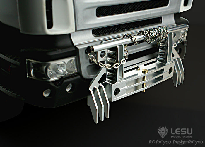 1/14 tractor G-6047 truck remote control R620 front bumper anti-collision fence cattle fence Tamiya mud head model LESU