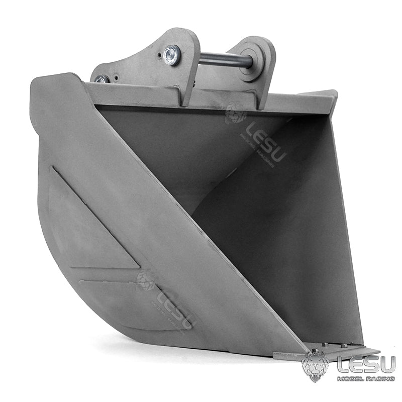 LESU 1/14 Engineering Hydraulic Excavator CAT 374F Modified Quick Release Trapezoidal Bucket Attachment