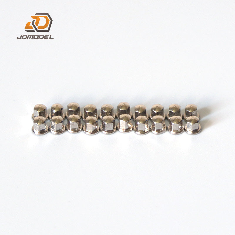 JDMODELJDM-42 Spherical Screw, Simulation Screw M2, 1:14 Tractor Wheel Hub, Trailer Wheel Hub