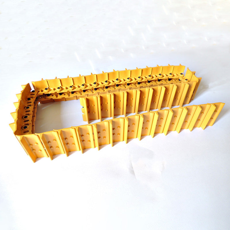 JDMODEL 1/14 remote control hydraulic bulldozer model crawler shoe walking crawler simulation crawler JDM-98A
