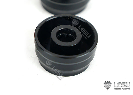 1/14 American simulation truck model toy modification upgrade CNC metal front wheel hub W-2059 Tamiya LESU