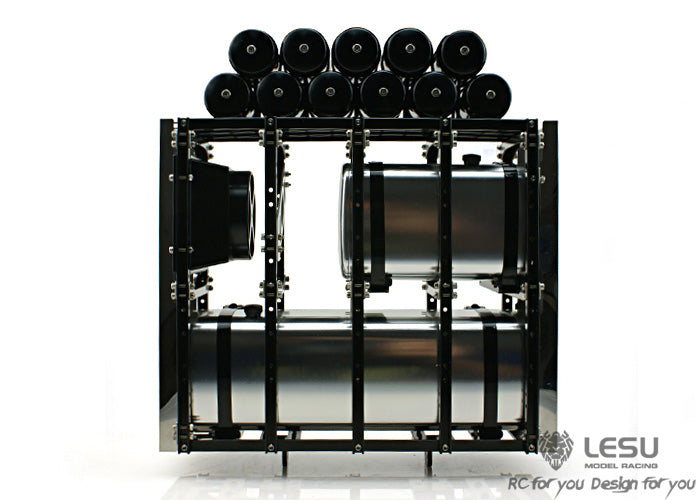 LESU 1/14 Tamiya heavy tractor truck simulation model truck equipment rack G-6057 accessories modification model