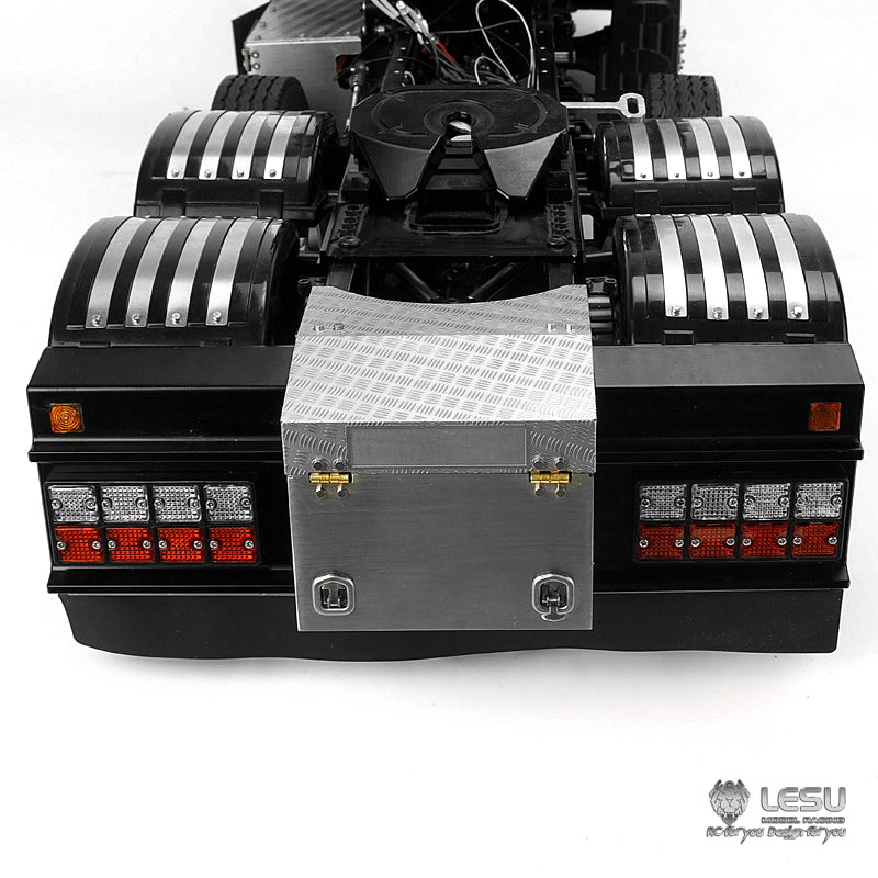 1/14 truck model toy tail beam taillight set with tool box Tamiya tractor R620 R470LESU