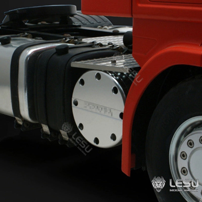 1/14 RC Truck Metal Simulation Exhaust Tank LESU G-6051 For Tamiya R620 R470 Truck Model Decoration Upgrade Accessories