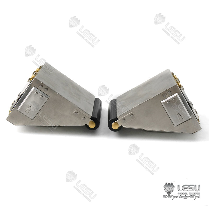 1/14 Tamiya Toys FH16 Sand Spreader FH16 Metal Tool Box Side Decoration Upgrade Parts LESU Model