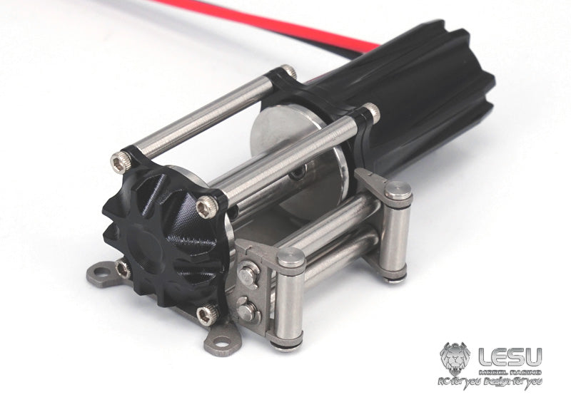 Electric winch LS-A0012 vehicle-mounted small crane winch off-road vehicle self-rescue car winch RC model LESU