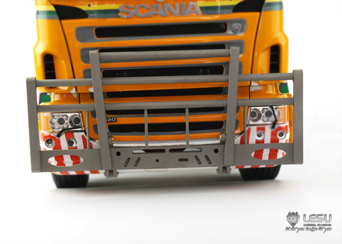 1/14 truck tractor remote control toy metal crash barrier R470 R620 front bumper bullpen Tamiya LESU
