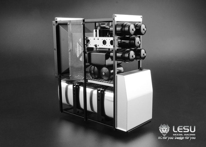 LESU 1/14 Tamiya heavy tractor truck simulation equipment rack G-6016 accessories modification model