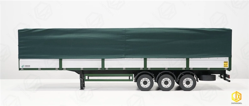 Metal car tarpaulin kit JXmodel car model 1:14 KIT version trailer trailer fence semi-trailer all-aluminum