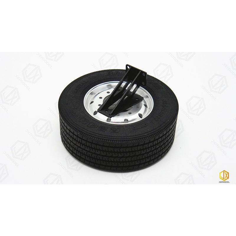 Spare tire rack kit - JXmodel truck model 1:14 tractor trailer adapter with original tire