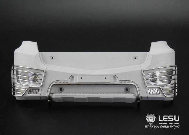 LESU 1/14 Truck Metal Chin Bumper AROCS 3363 3348 Mud Truck Shell RC Accessories