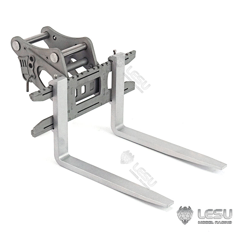 LESU 1/14 simulation hydraulic excavator PC360, wheel excavator, small short tail modified quick change fork attachment