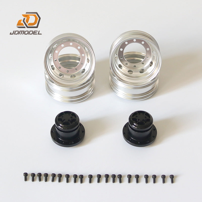 JDMODEL JDM-7 1/14 tractor wheel hub metal wheel drum rear narrow wheel hub static point model