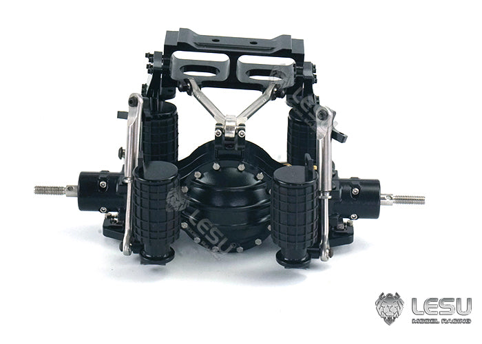 1/14 simulation truck model Tamiya modified accessories X-8023-B independent bridge shock absorber airbag suspension LESU