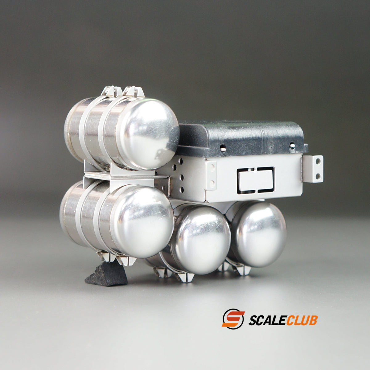 Scaleclub Tamiya 1/14 truck tractor Scania upgraded metal battery box gas tank four gas tanks