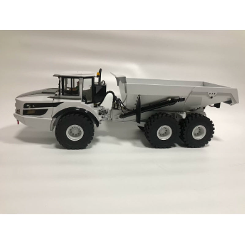 XD model metal hydraulic white articulated truck model articulated truck model ARTICULATED TRUCK