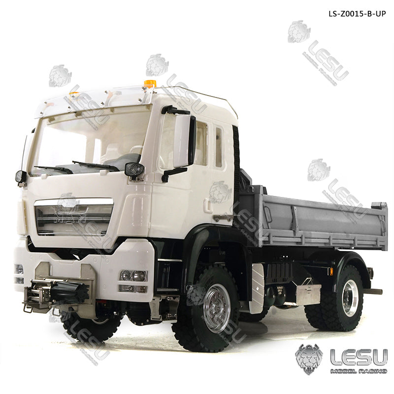 LESU 1/14 Tamiya Truck Model Toy Full Drive 4X4 High Torque Dump Toy