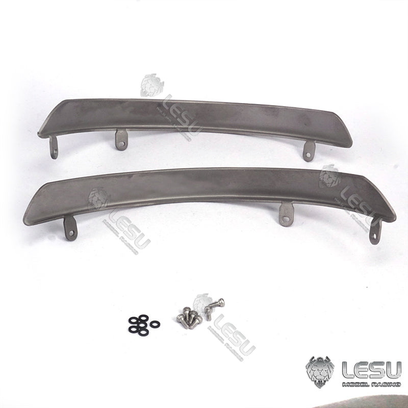 LESU 1/16 Metal Shell Upgraded Hydraulic Loader L574 Wheel Engineering Forklift Rear Wheel Eyebrow Model