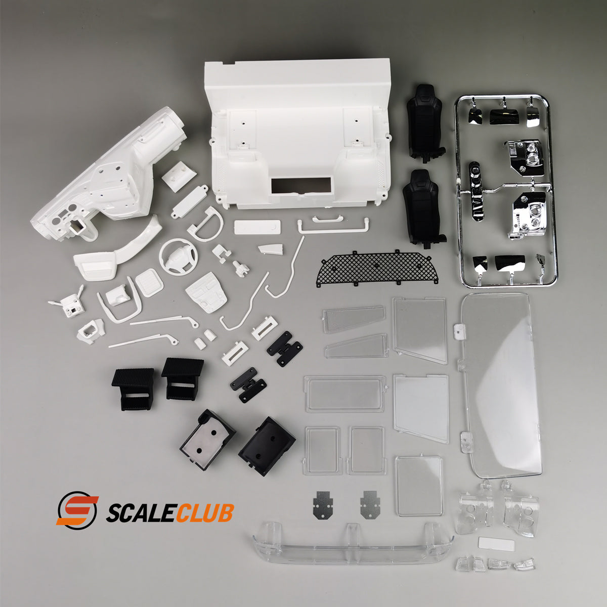 scaleclub 1/14 Iveco truck mud truck body model