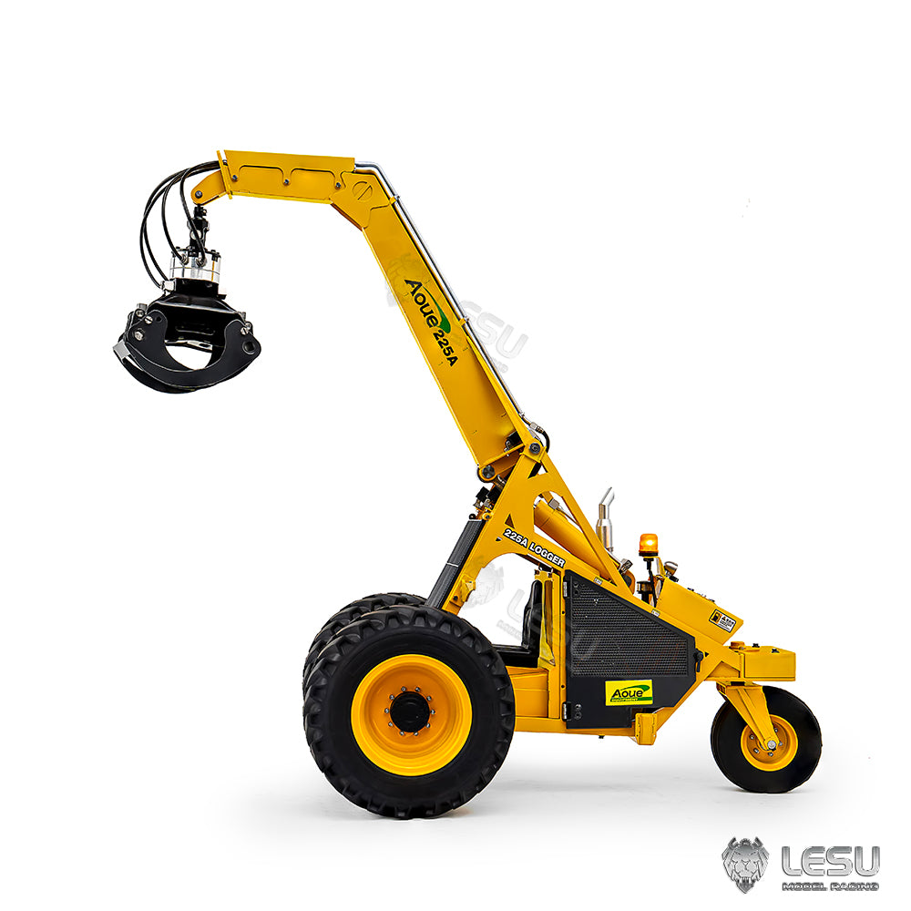 LESU 1/14 Aoue hydraulic model 225A crank boom RD-A0019 4-way valve rear single wheel steering