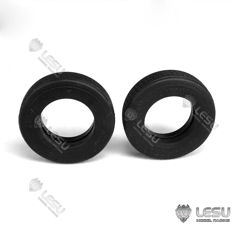 1/14 Truck Small Tire S-1279 Diameter 58MM High Quality Rubber Tire Suitable for Semi-trailer LESU