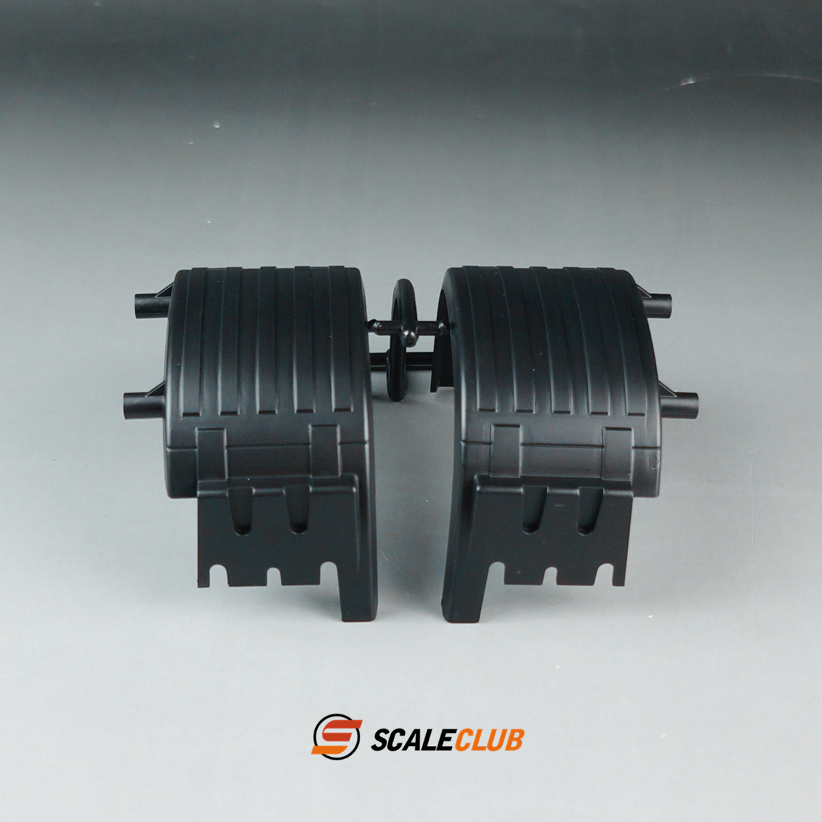 Scaleclub Tamiya 1/14 truck tractor with single axle, double axle, single load, fenders