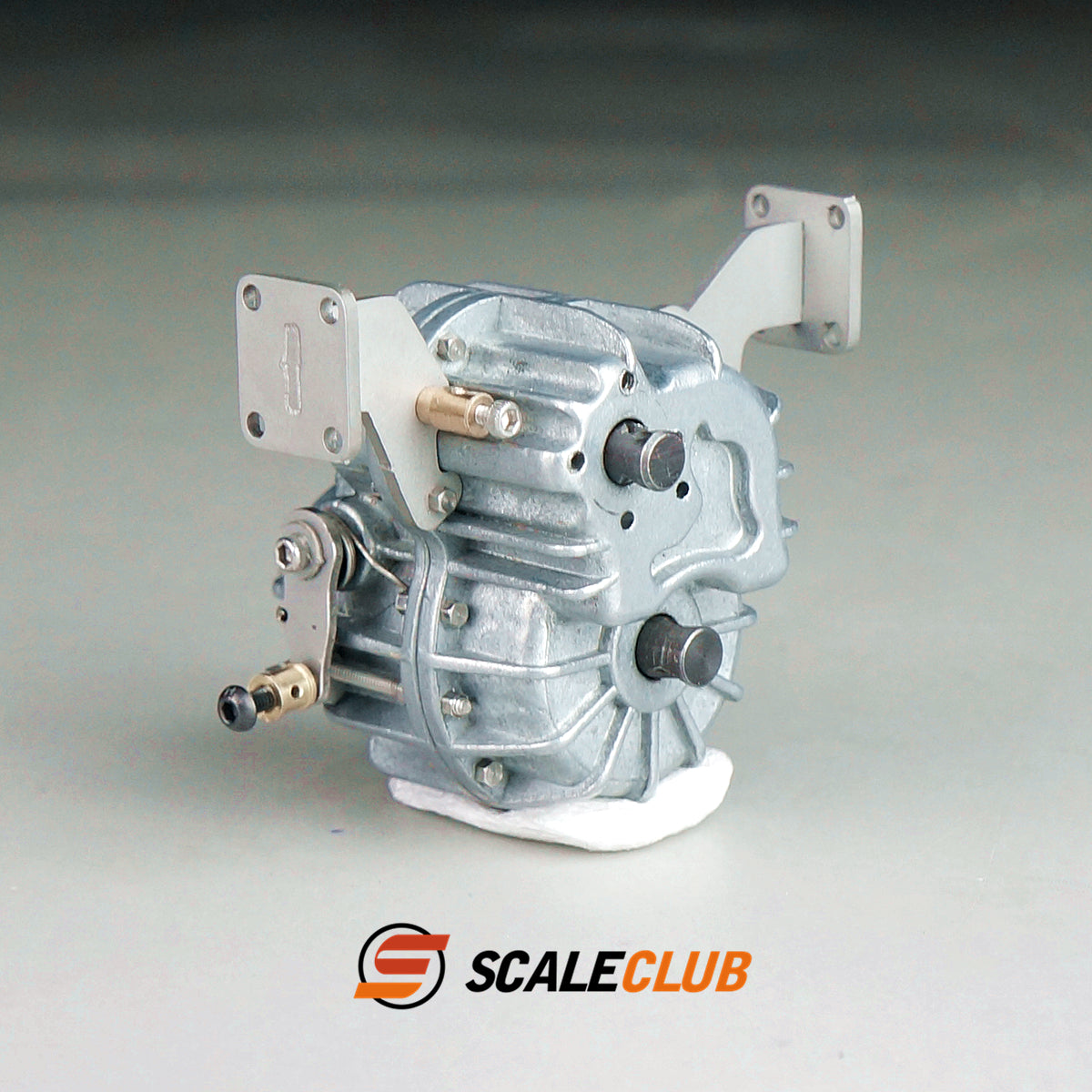Scaleclub Model Metal Simulation Central Differential with Locking Transfer Case A B C D for 1/14 RC Truck Model Upgrade Parts
