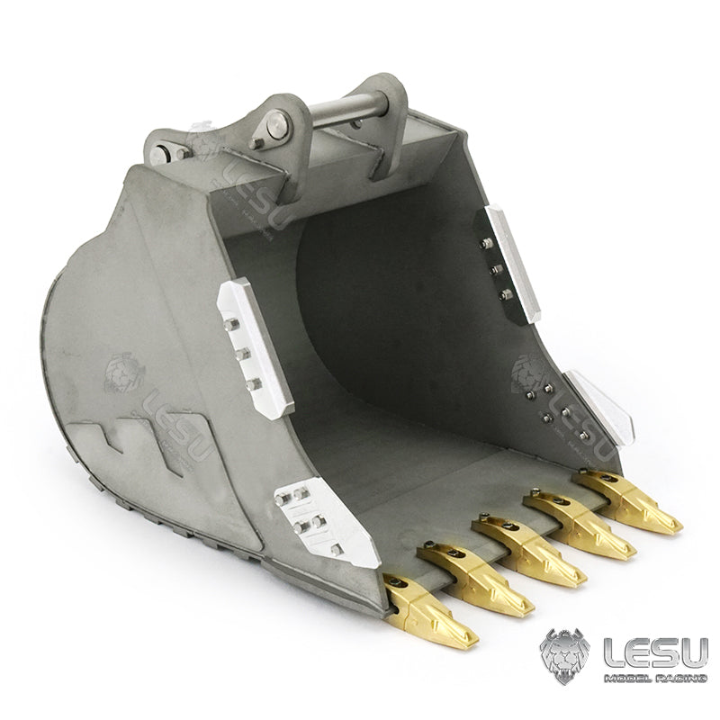 LESU 1/14 simulation hydraulic excavator PC360, 490, ET30H, ET26L, R945, SK500, LR960 excavator modified original bucket