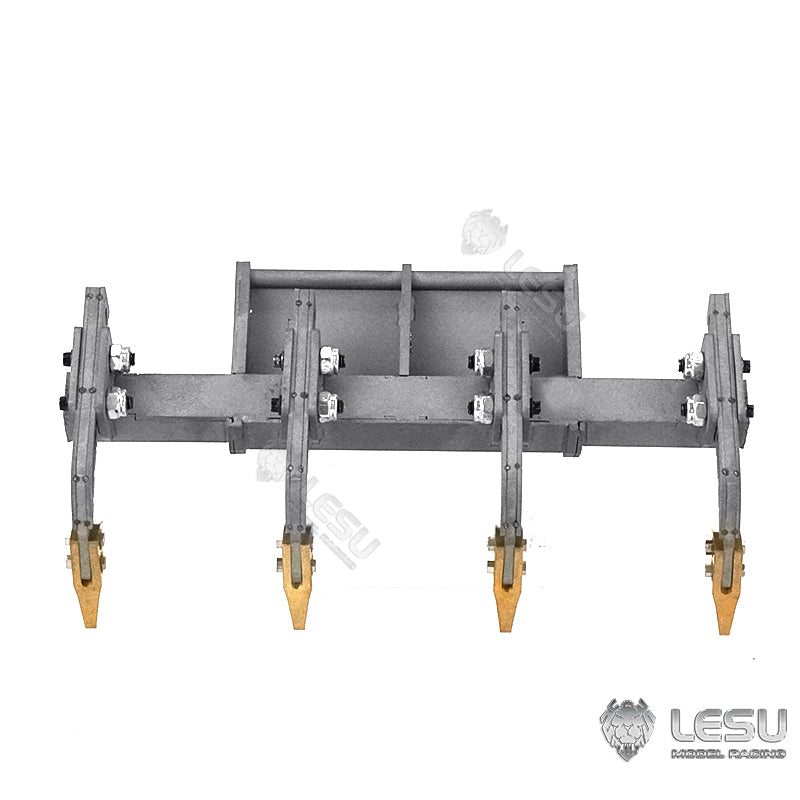 LESU 1/14 Engineering Hydraulic Model Bobcat Loader Upgraded Equipment Ripper
