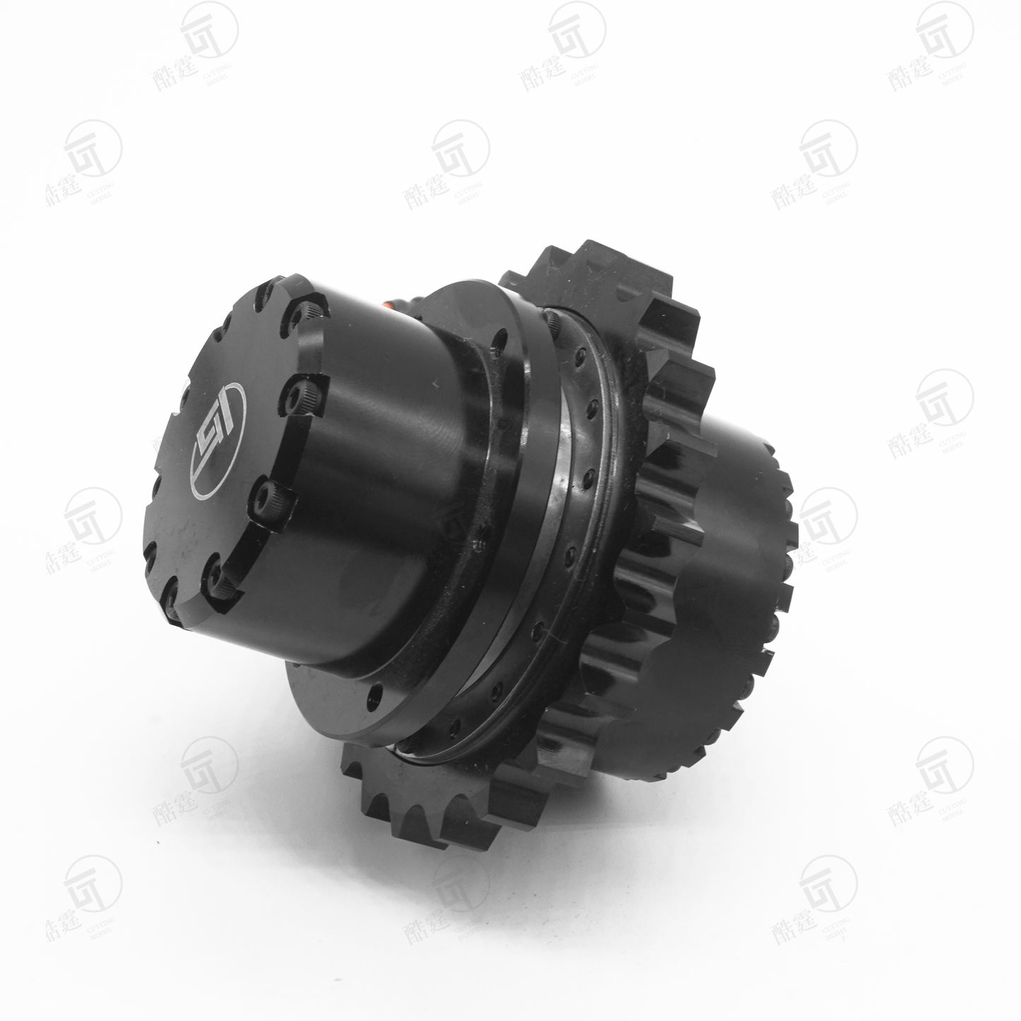 CUT-QD-10 excavator model simulation brushless drive wheel robot brushless walking wheel set of two