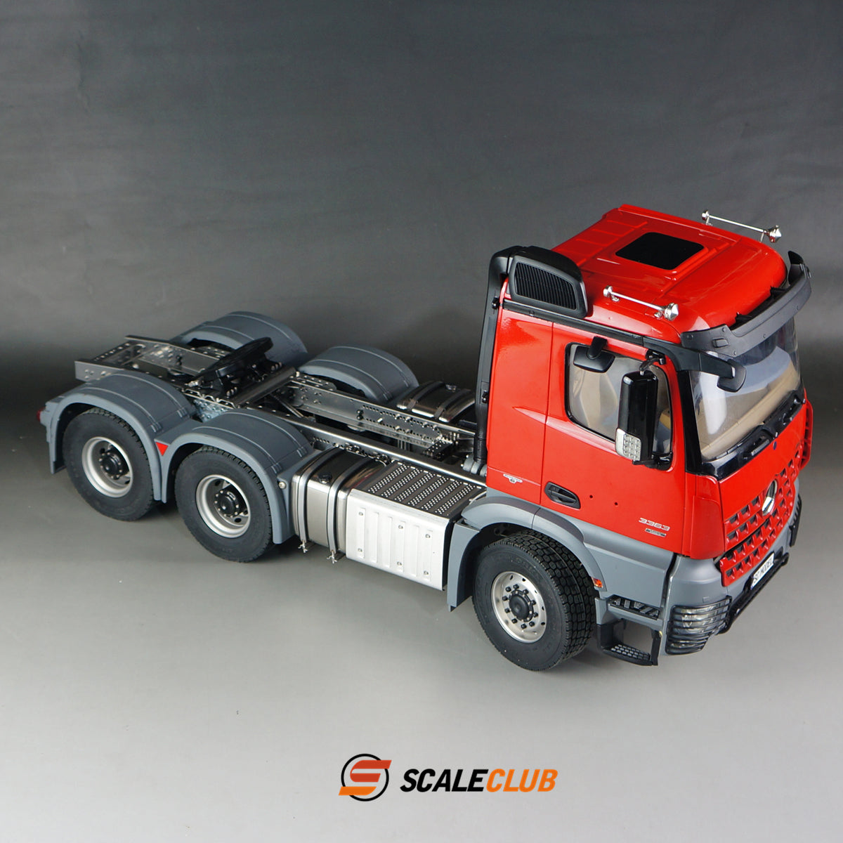 scaleclub 1/14 Tamiya Mercedes Benz 3363 Upgrade 6X6 6X4 Full Metal Chassis