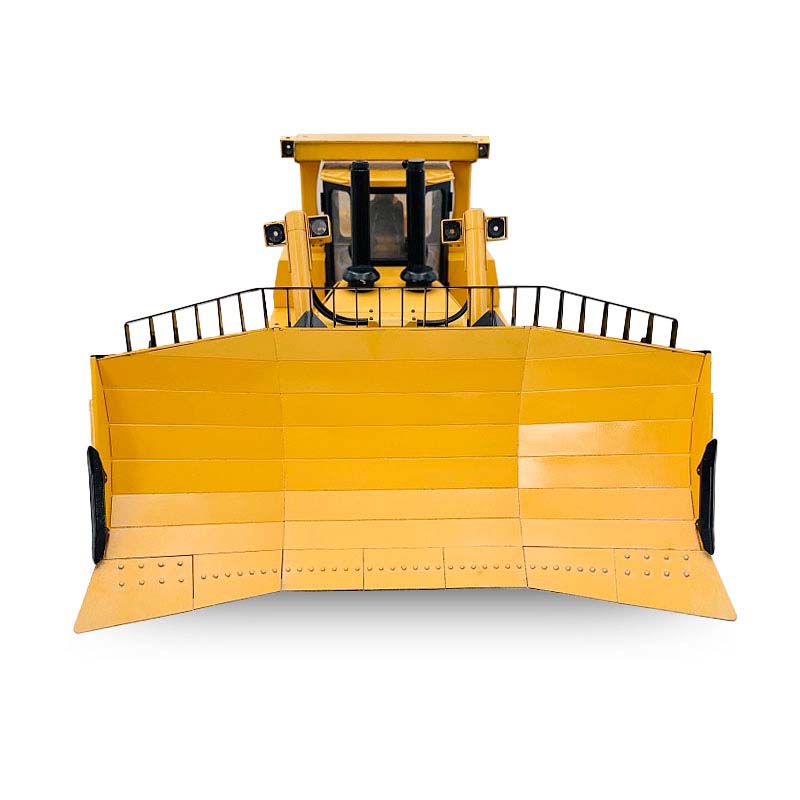 JDMODEL 1/14 Remote Control Hydraulic Bulldozer Model Upgrade Modified Giant U-Shaped Push Bucket JDM-98D