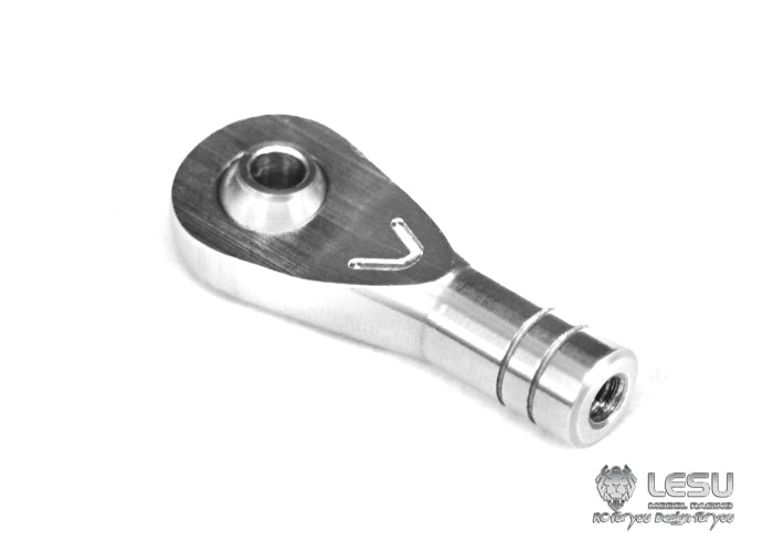 Simulation laser stainless steel M2 ball joint bearing fisheye 1/14 Tamiya tractor RC climbing car model LESU