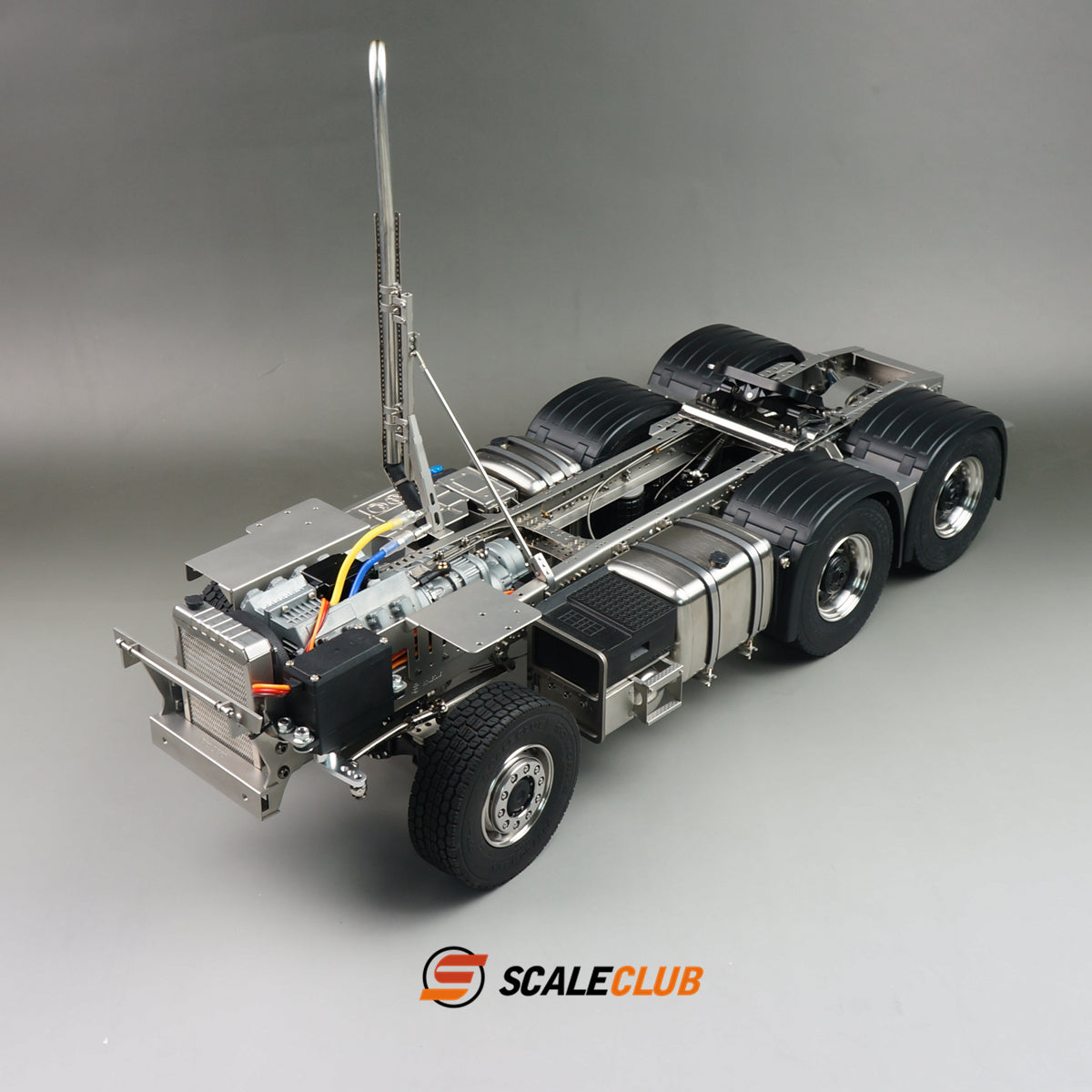 Scaleclub Model RC 1/14 Volvo 6x6 Full Metal Trailer Truck Model Chassis