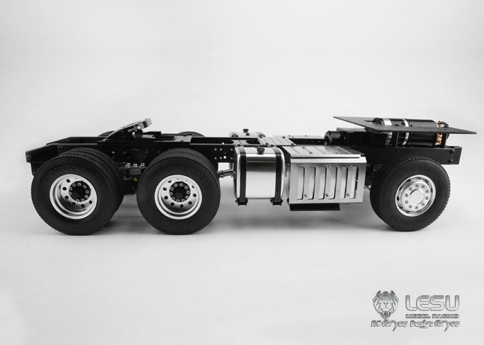 LESU 1/14 Tamiya benz1851 3363 tractor truck 6X4 metal chassis remote control model truck modification