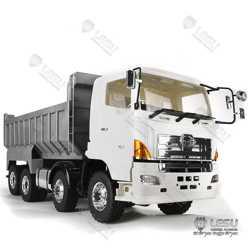 LESU1/14 Tamiya Truck Hino 8X8 Hydraulic Dump Truck LS-Z0012