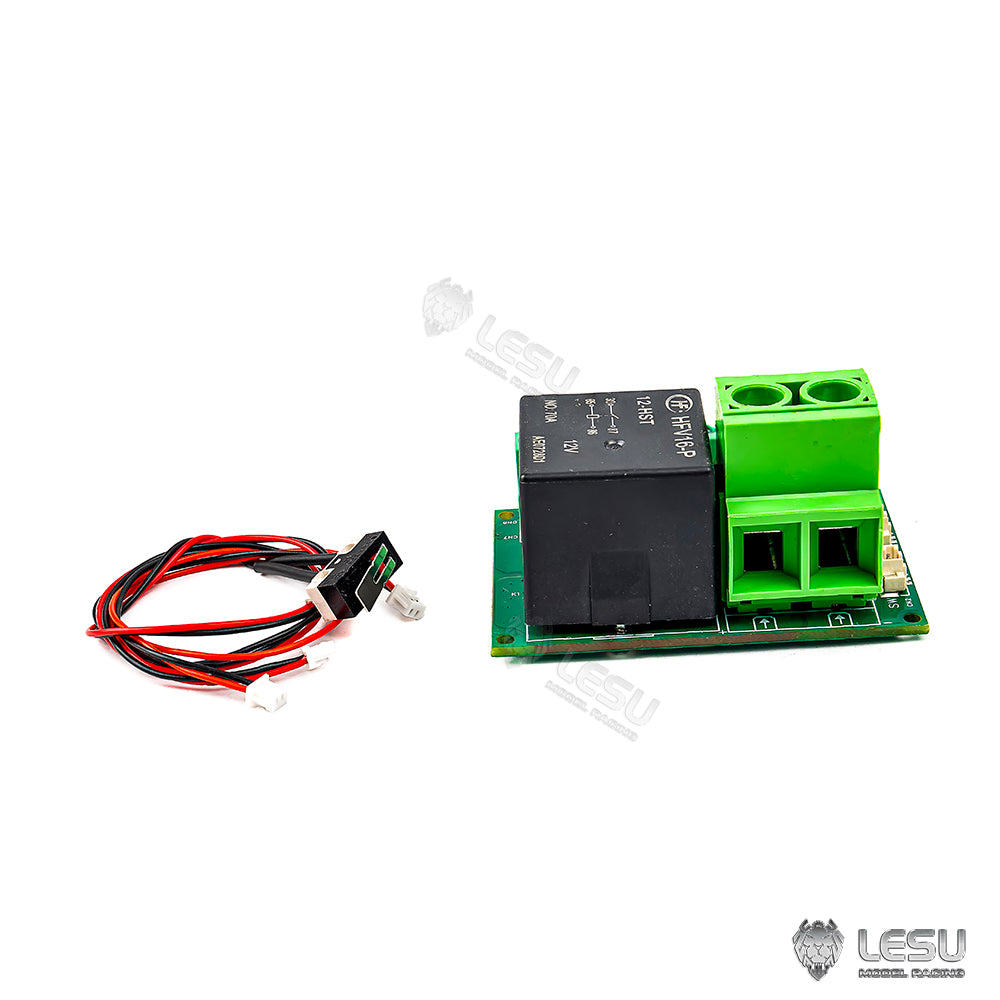 LESU Tamiya tractor truck 3S battery 12V relay engineering hydraulic model DIY modification EL-012