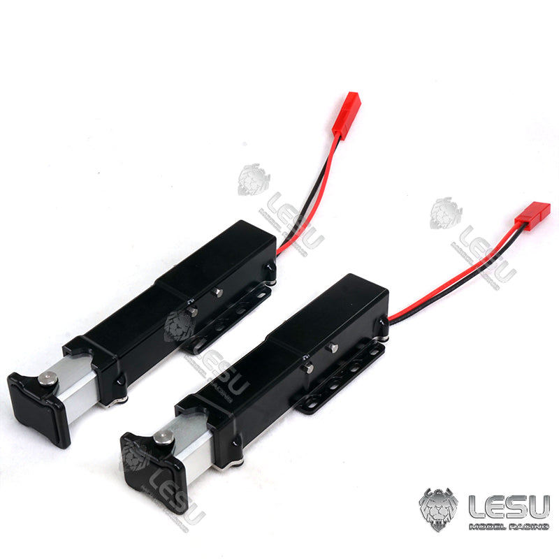 LESU 1/14 semi-trailer model trailer lift metal electric bracket foot LS-A0006