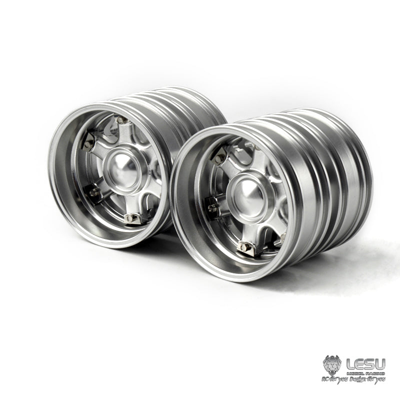 1/14 American truck special aluminum alloy wheel Tamiya tractor King Global Line Black Knight tractor modification