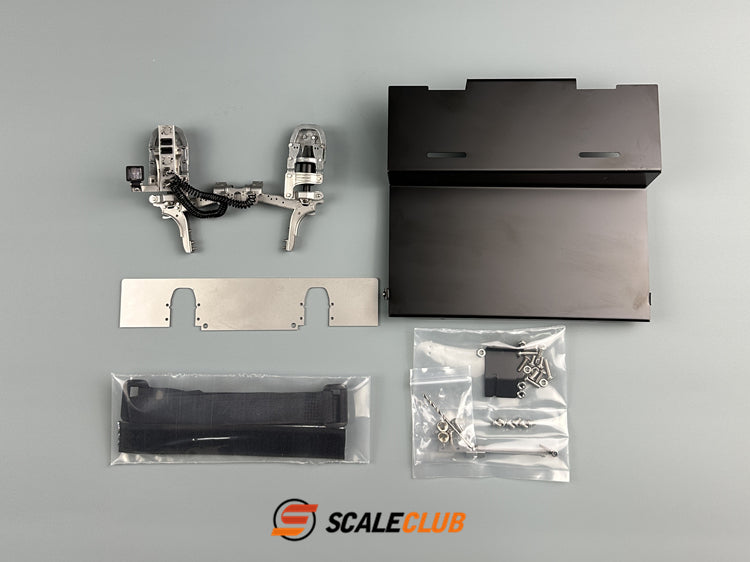 scaleclub 1/14 Tamiya Scania 770S upgraded simulation front buckle mechanical suspension
