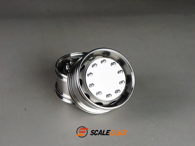 Scaleclub Tamiya 1/14 tractor truck European style mirror wheel caps