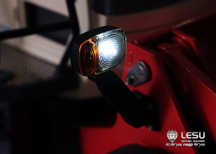 LESU 1/16 Engineering Machinery Loader Headlight S-1274 LED Spotlight Spotlight DIY Modified Accessories Model