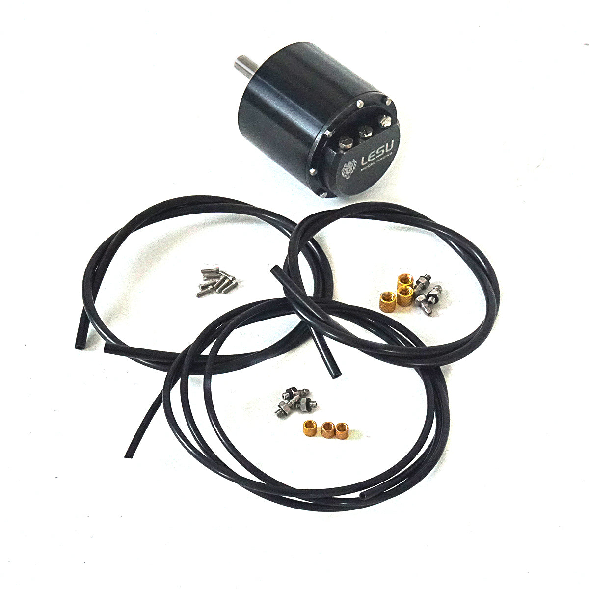 1/14 Simulation Engineering Machinery Model Remote Control Toy Metal Hydraulic Motor Y-1540-A LESU Model