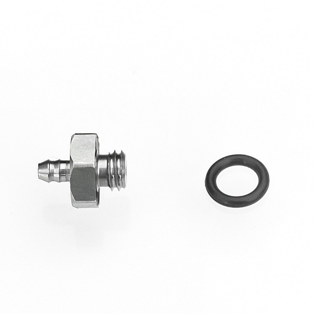 LESU Y-1544-A modified stainless steel precision straight-through M3 oil nozzle suitable for nylon 2*1MM oil pipe