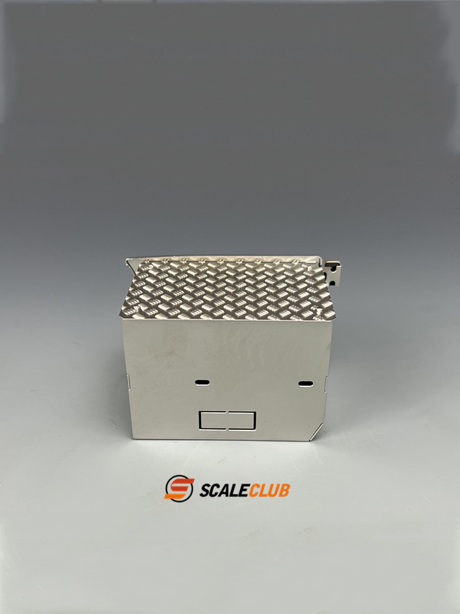 SCALECLUB 1/14 Tamiya Scania 770S Heavy Duty Trailer Upgrade Stainless Steel Metal Exhaust