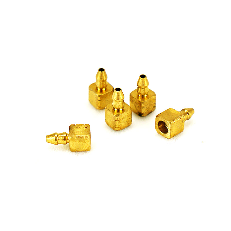 1/14 engineering machinery hydraulic model hydraulic component Y-1539 copper pipe welding parts suitable for outer 3 inner 2LESU