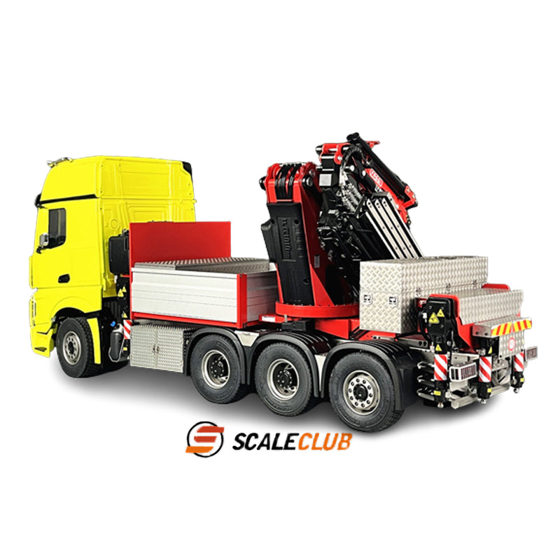 scaleclub 1/14 Mercedes-Benz Actrocs 8x8 full metal F1650 crane truck crane