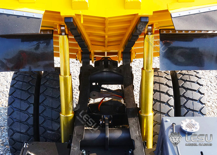 LESU 1/16 Heavy Machinery AOUE R100 E RD-A0003 Mine Car Full Metal Remote Control Model Toy