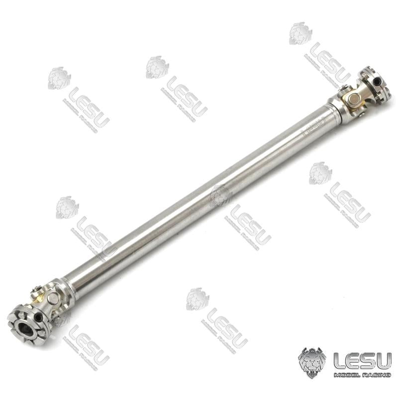 LESU 1/14 RC truck model toy CVD stainless steel welding flange drive shaft Tamiya tractor climbing car model 5MM shaft